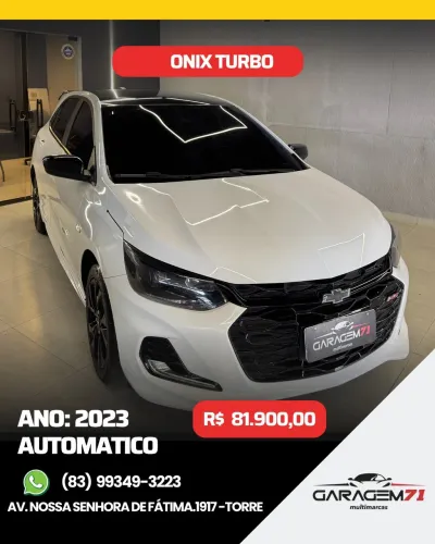 Chevrolet Onix RS 1.0 TB 12V Flex Aut. 4P 2023