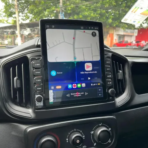 Multimídia tesla Fiat strada Ab