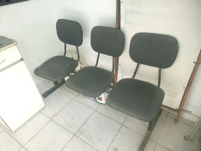 Banco de espera barbearia
