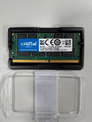 Memória ddr4 16gb 2400mhz Crucial