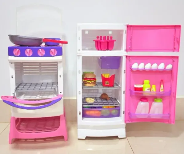 Brinquedos: Fogão e Geladeira