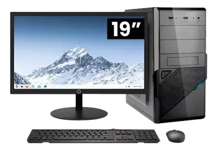 Computador Completo NOVO com Processador i5, SSD, Ram 8GB - Emitimos Nota Fiscal
