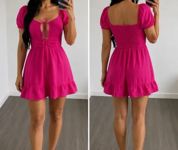 Vestido rosa PP
