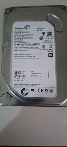 HD Seagate Sata 500GB 7200 RPM