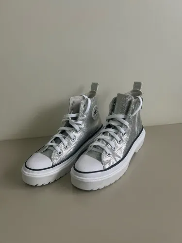 All Star Converse Prata Tam 38