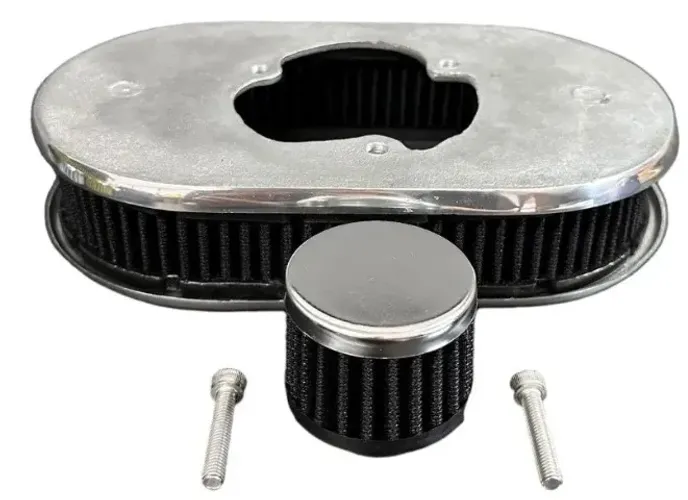 Marmita Esportiva (filtro de ar) para FIAT/VW/Ford/Chev. Carburador 2E - nova