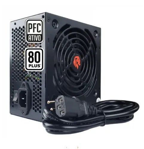 Fonte HAYCOM/Hayom PW1605 500W 80 Plus - Excelente Estado