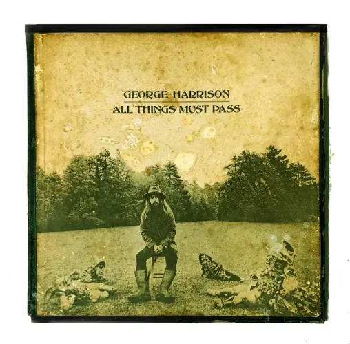 LP George Harrison - All Things Must Pass - Caixa Tripla 1ª Edição BR (1970) - Usado