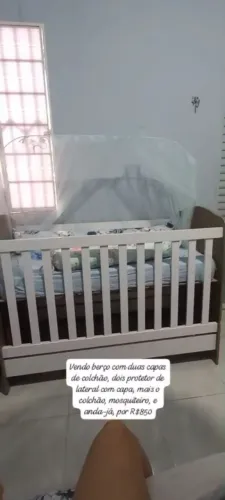 Berço e andador 