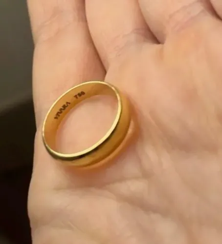 Aliança ouro vivara