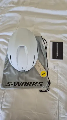 Capacete S-Works evade 4 novo tamanho M, branco fosco, Specialized