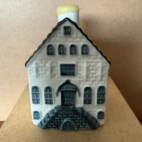 Casinha garrafinha de porcelana KLM deft Blue Bols 