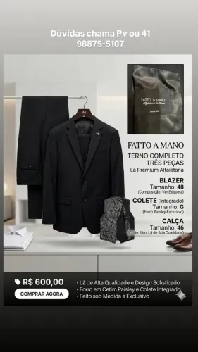 Terno preto