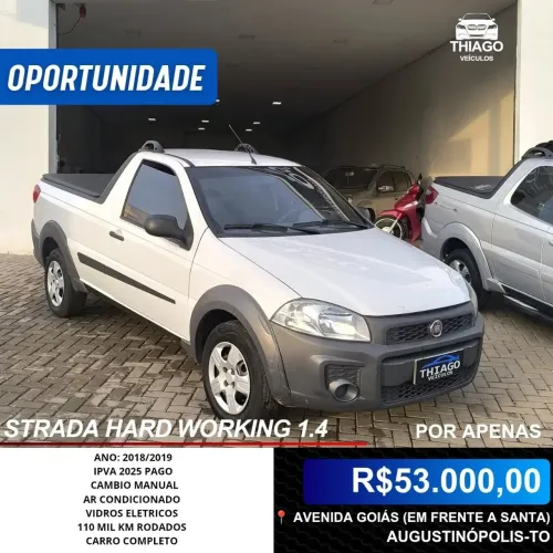 Fiat Strada Working Hard 1.4 Fire Flex 8V CS 2018