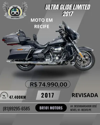 Harley Davidson Ultra Limited Flhtk 2017