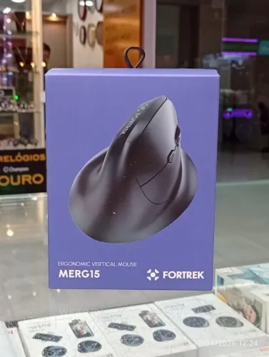 MOUSE FORTREK ERGONOMIC MERG15 - PRETO