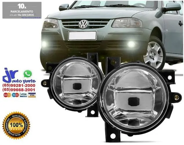 Par Farol de Milha Gol Parati Saveiro G4