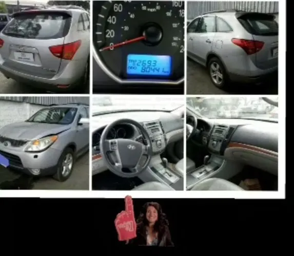 Hyundai Vera Cruz v6 09 para retirada de peças