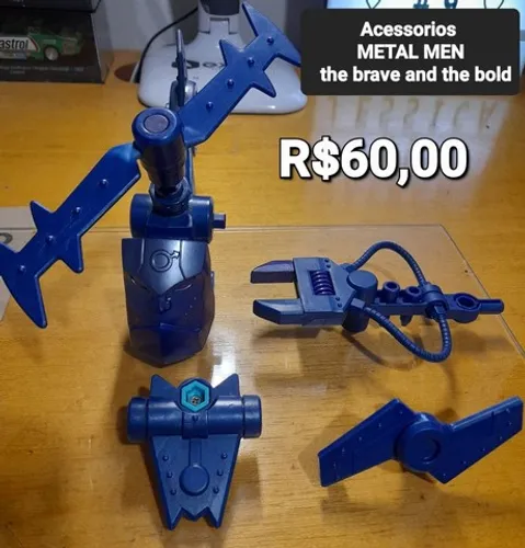 Metal men (acessórios) - Batman the brave and the bold 