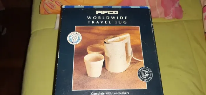 Jarra elétrica para viagem importada