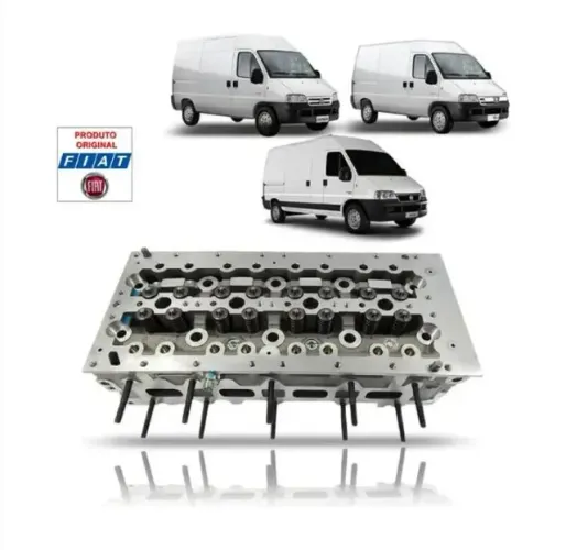 cabeçote ducato 16v 2.3 euro 3 jumper boxer 2010 2011 2012 - sem comando