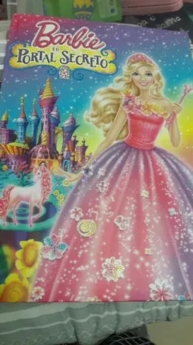 Livro infantil Barbie capa dura