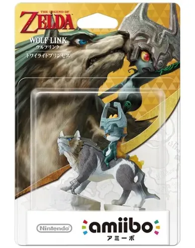 Original Amiibo Wolf Link - The Legend of Zelda Twilitght Princess