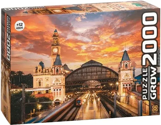 Quebra Cabeça 2000 peças - Estação da Luz