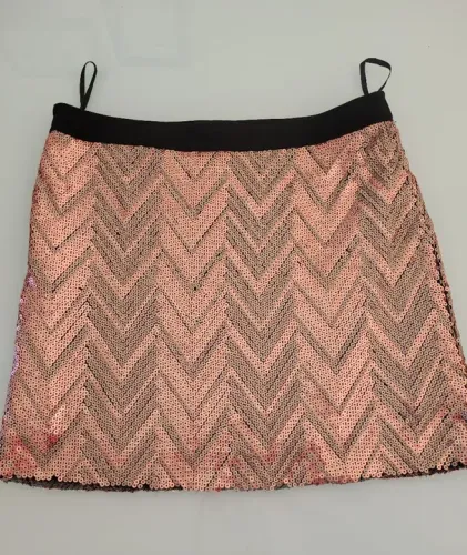 Saia Sequined rosa tam P