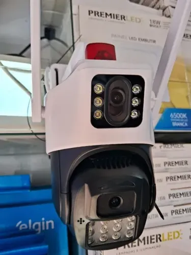 Câmera Robô wifi imagem colorida de noite - Interação por voz(Distribuidor-Jk Eletrônicos)