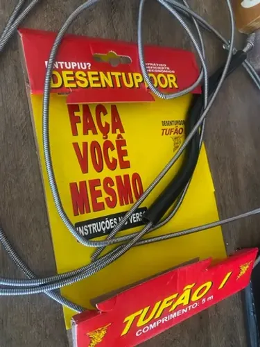 Tufão desentope tudo