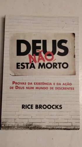 Livro DEUS não está morto