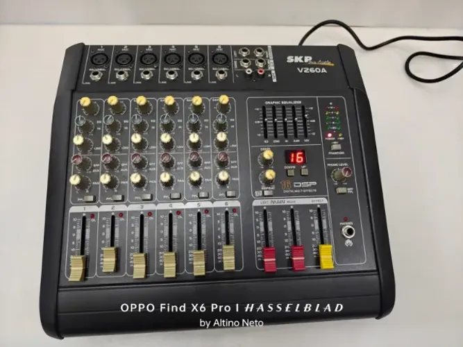 Mesa Amplificada Skp Vz-60a 6 Canais Funcionando 100%