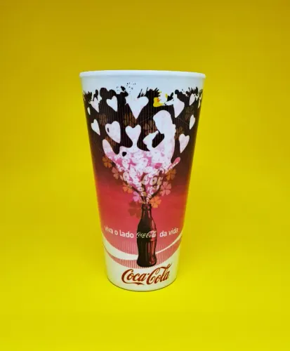 Copo Plástico Coca-Cola Colecionador 500 ml [RARO]