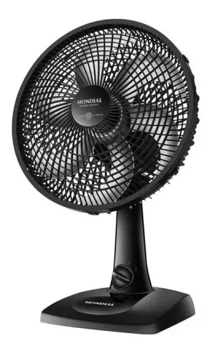 Ventilador De Mesa 30cm Mondial Preto 60w