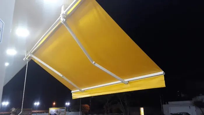 Toldos retráteis, Toldo Cortina, Toldo com braços articulados, Toldos para Motorhomes
