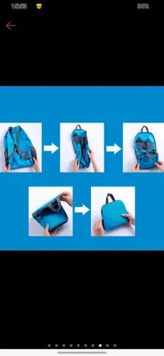 MOCHILA DOBRÁVEL