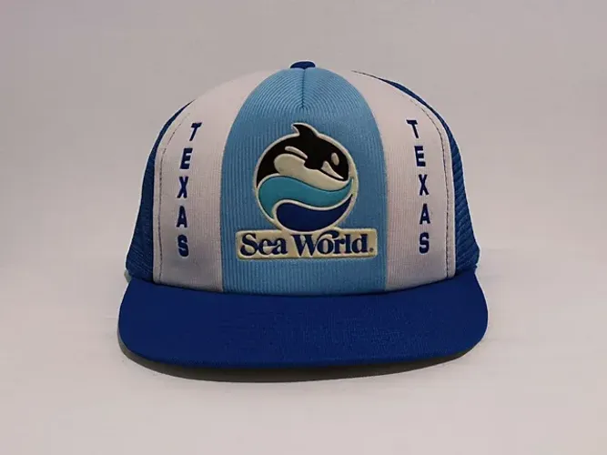 Boné Sea World Texas 1988