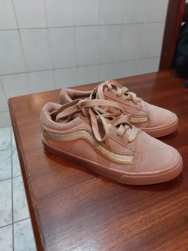 Tênis Vans Rosa Claro - Tamanho 29