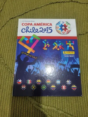 Álbum Copa América 2015 completo capa dura