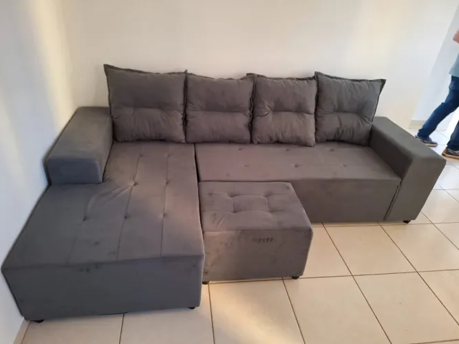 Sofá de canto com Chaise novo a partir de $799,99 entrega grátis 
