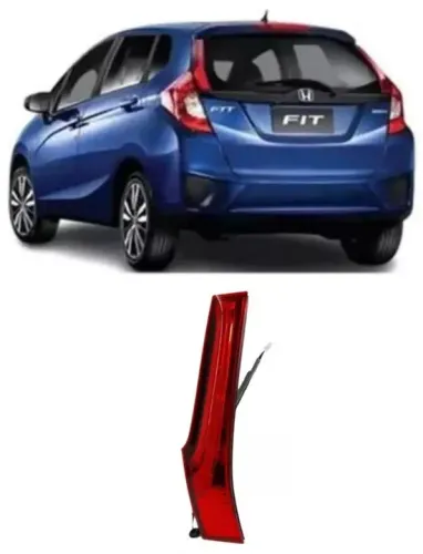 Lanterna Tampa Traseira Esquerda Honda Fit 18 A 21 c/led Genuina  34155t5nm01