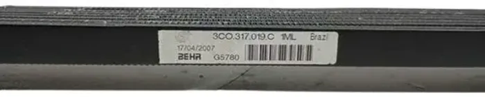 Radiador Trocador De Calor Volkswagen Passat B6 2007/2010