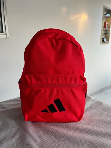 Mochila Adidas Logo Infantil - Vermelho - Original - Nova