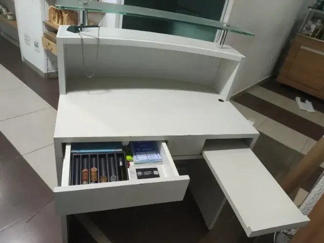 Balcão Atendimento/Caixa - 100% MDF - Imperdível