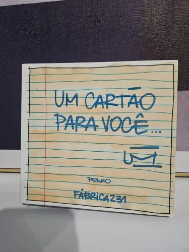 Cartão personalizado - Fábrica231
