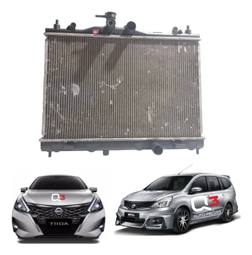 Radiador Agua Motor Nissan Tiida Livina 1.8 2008 09 10 11 12
