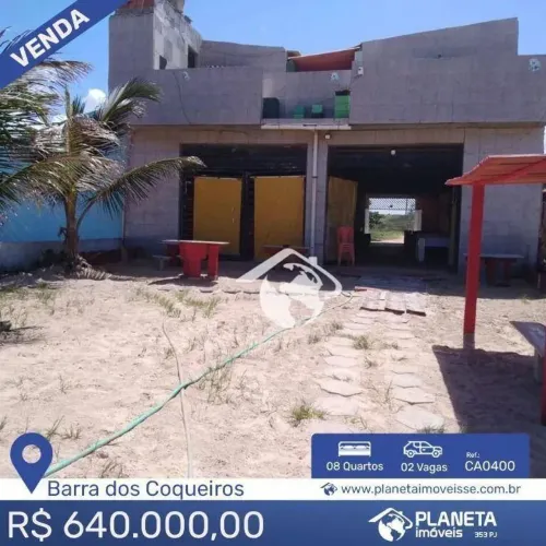 Ponto à venda, 500 m² por R$ 630.000,00 - Atalaia Nova - Barra dos Coqueiros/SE