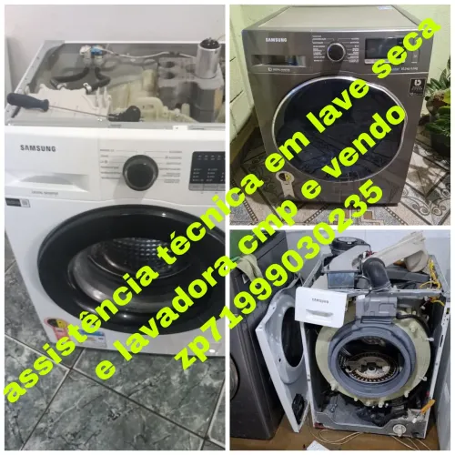 Assistência técnica em lave seca e lavadora 