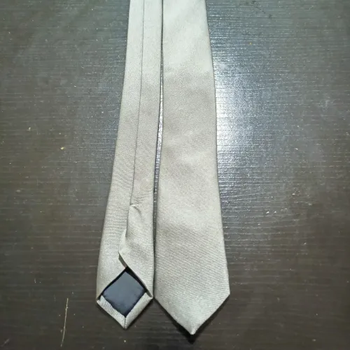 Gravata cinza slim Zara